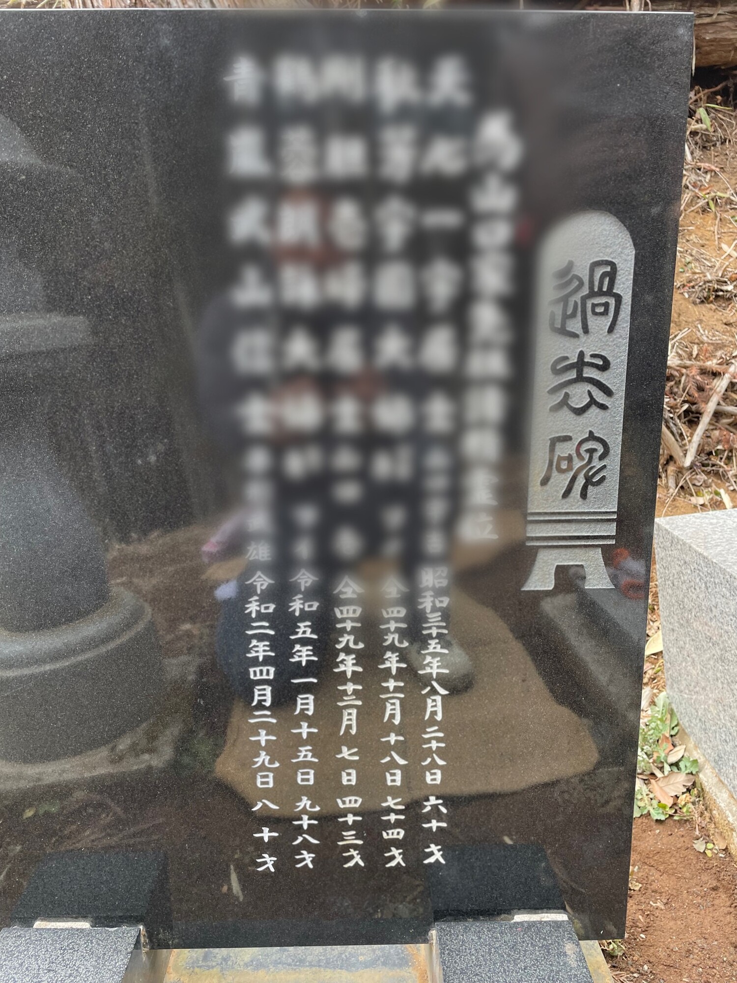 墓誌 過去碑